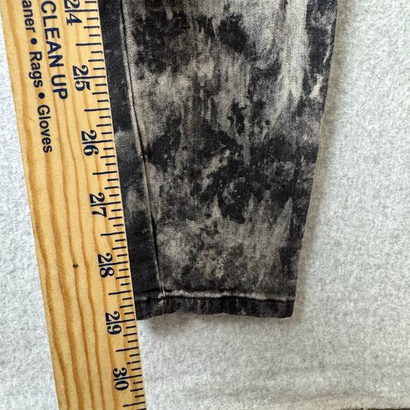 Guess Cargo Jeans Women’s 29 Thrashed Emo Punk Biker Stretch Ankle Zippers - Picture 13 of 16